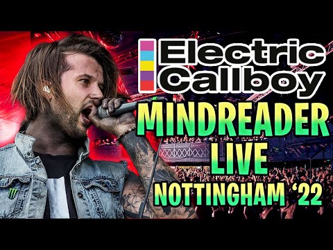 ELECTRIC CALLBOY - Mindreader Live - FIRST TIME EVER PERFORMING NOTTINGHAM 2022