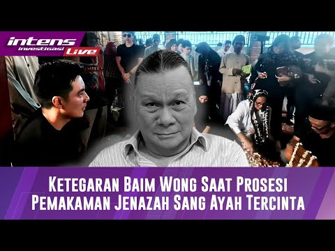 Live Prosesi Pemakaman Ayah Baim wong