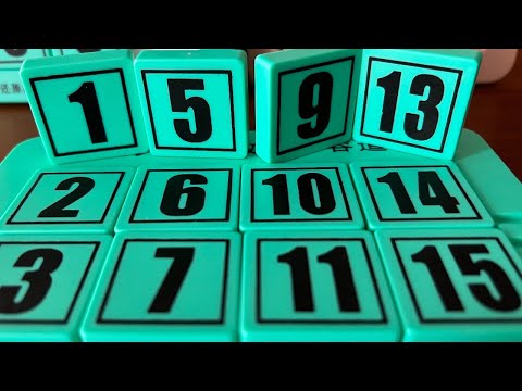 Hua Rong Dao Magnetic Number Puzzle | Challenge #numberpuzzle