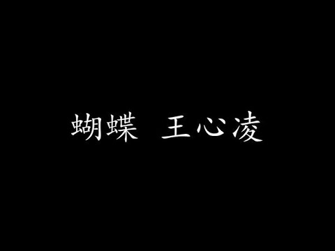 蝴蝶 王心凌 (歌词版)