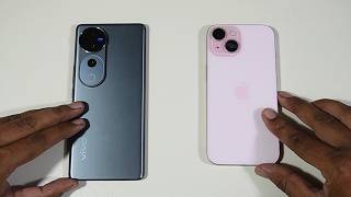 Vivo V40 Pro vs Apple iPhone 15 Speed Test and Camera Comparison