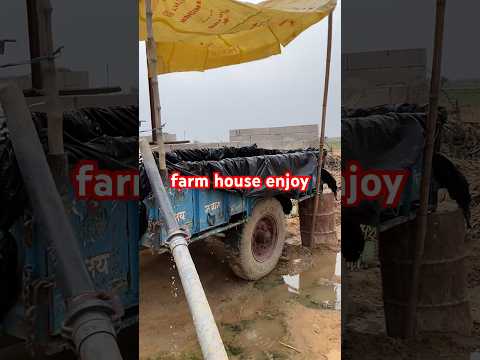 farm house enjoy made by self water park #farmliving #farmlifestyle #farmvillage #farmlifebestlife