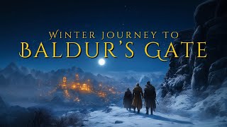 Winter Journey To Baldur's Gate | Orchestral Fantasy Music | Original Baldur's Gate Music