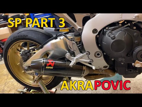 $500 Fireblade SP Part 3: Akrapovic Exhaust