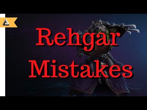 4 Mistakes you might be making on Rehgar