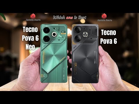 Tecno Pova 6 Neo vs Tecno Pova 6  Full comparison ⚡Which one is Best