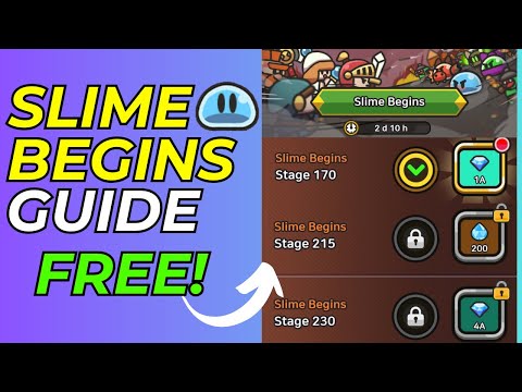 Slime Begins Guide - FREE Diamonds & Tears! - Legend of Slime: Idle RPG War