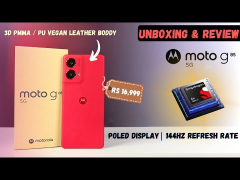 moto G85 5G Unboxing - Is it Best Smartphone Under ₹20,000 ?