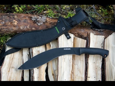 NEW! Schrade SCHGK1 12 inch Survival Gurkha Kukri / Machete