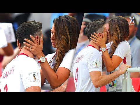 Hottest & Most Beautiful Football Kisses