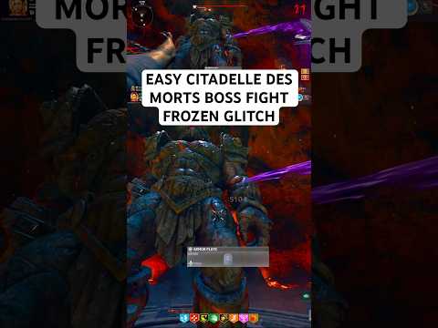 EASY Citadelle Des Morts Boss Fight Frozen Glitch