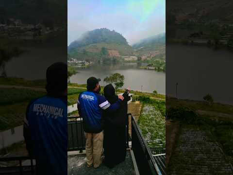 Keindahan Sempurna Telaga Cebong Dieng #short #shorts #dieng #telagacebong #bukitsikunir