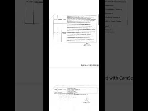 2nd year exam time table student #shorts @SACHINRATHOREVLOG.01