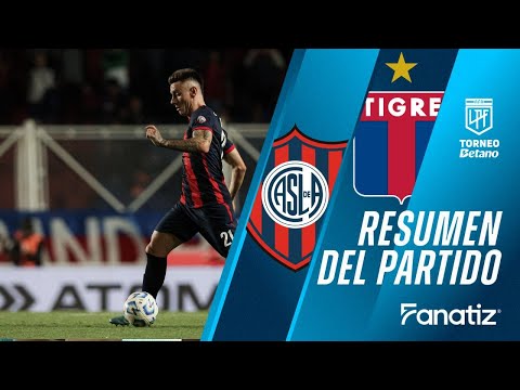 San Lorenzo 0-1 Tigre - Resumen del Partido  | #TorneoBetano2024