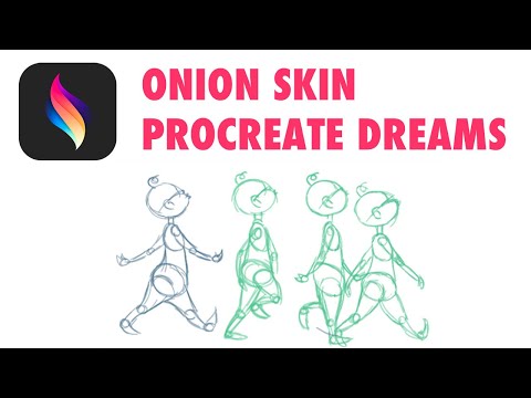 Show Onion Skin in Procreate Dreams - Tutorial