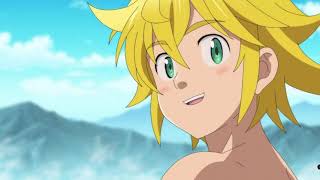 Meliodas and Zeldris being brothers for 1:12 seconds (*Dub*)