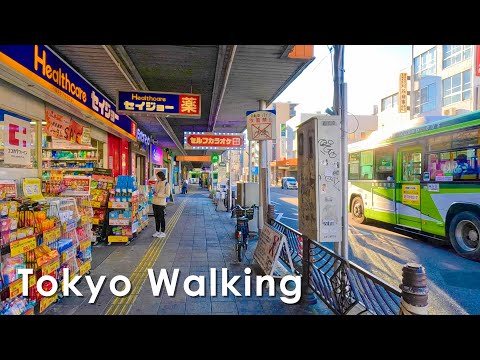 Japan walking Warabi Saitama 4K HDR