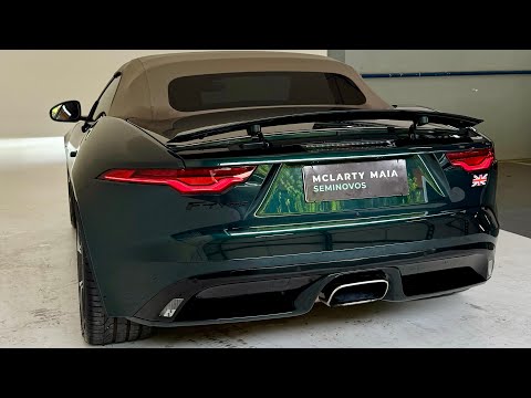 JAGUAR F-TYPE ROADSTER R-DYNAMIC 2023 EM DETALHES - RONCO SENSACIONAL