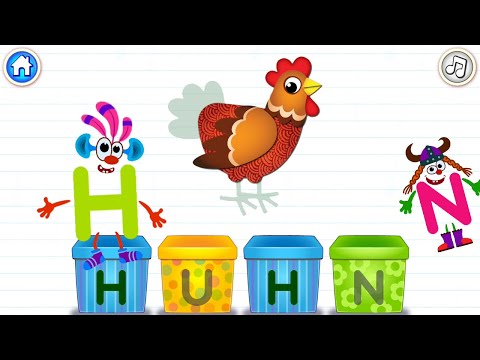 Boxalphabet Teil 4 - Deutsche ABC Phonics Kids