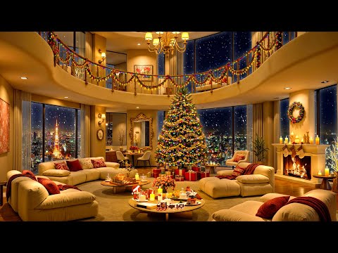 Christmas Jazz 2025 in Cozy Luxury Apartment ❄🎷 Smooth Jazz Saxophone Music to Relax, Study & Sleep