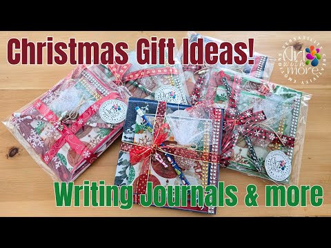 Handmade Writing Journals | Christmas Gift Ideas