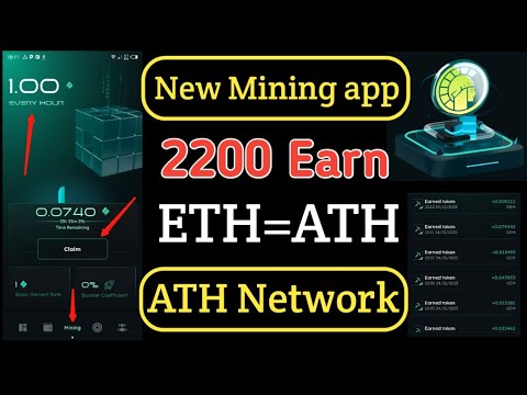 New ATH network mining || ETH=ATH || New loot Airdrop || new airdrop today || 2200$ Price