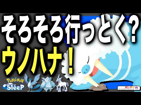 ウノハナに伝説…!? 来週どこ行く？今後のフィールドの決め方【ポケモンスリープ】