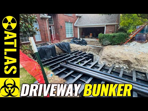 Installing a Bunker Under A Driveway