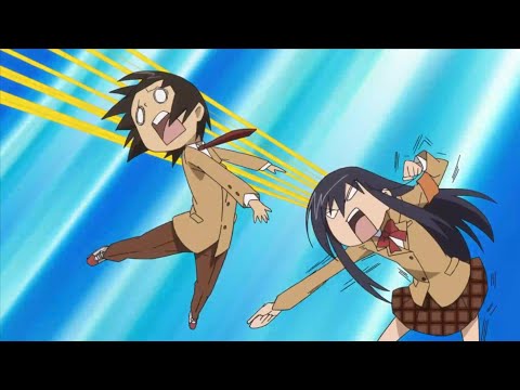 Girls beat up boys | Funny Anime video