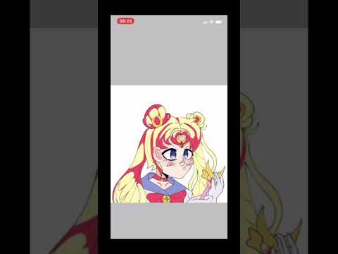 Drawing sailor moon!