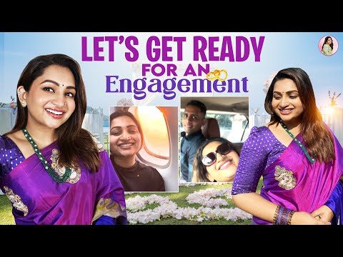 Rajamundri la oru engagement! Get ready with me | Nakshathra Nagesh