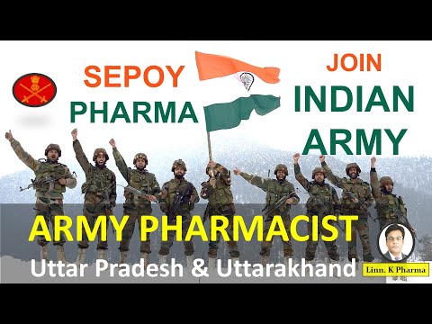 SEPOY PHARMA RECRUITMENT 2024 || Indian Army Sepoy Pharmacist Bharti || Sepoy Pharmacist Bharti