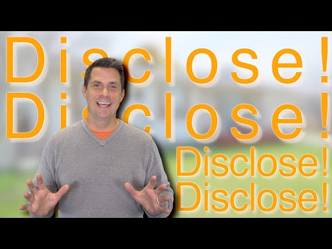 Disclosure: What Should Home Sellers Disclose To Buyers