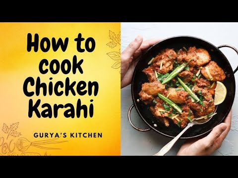 Tandoori Chicken Karahi Recipe-How To Make Chicken Karahi In Food Street Food Of Pakistan- چکن کڈاہی