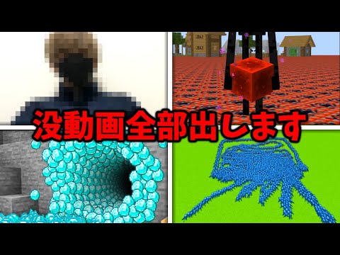 クセが強すぎる没動画集【マイクラ・実写】