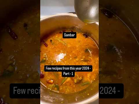 Few recipes from this year 2024 - Part - 1 #2024 #viralreels #foodblogger #indiancuisine