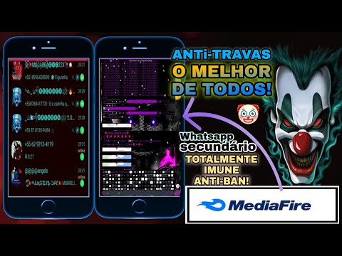 Saiu! Novo Whatsapp Anti trava totalmente imune (secundário) Rajada violenta atualizado!