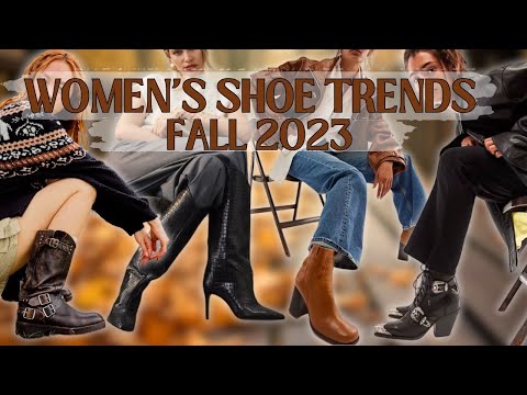 Fall 2023 trends: SHOES│Fashionable fall women's shoes 2023│