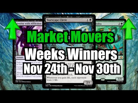 MTG Movers Of The Week! Nov 24 - Nov 30 | Common and Uncommon Cards See Huge Gains! Starscape Cleric