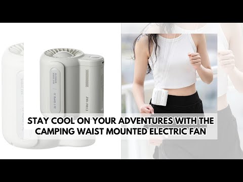 Camping Waist Mounted Electric Fan