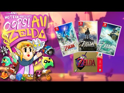 OOPS! All Zelda: The Ultimate Zelda Speedrun Marathon Day 2 - GDQ Hotfix Speedruns