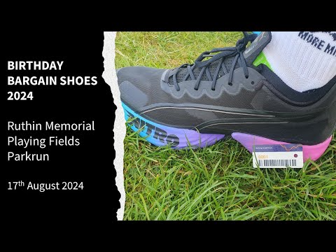 Birthday Bargain Shoes 2024 - Puma Fast-R at Ruthin Memorial Playing Fields parkrun