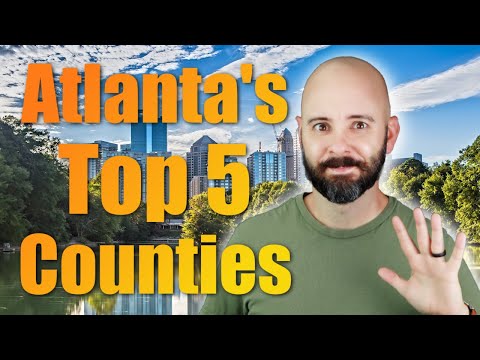 I Ranked the TOP 5 COUNTIES of Metro Atlanta!