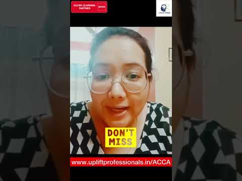 ACCA Webinar on July 7 | Uplift Professionals