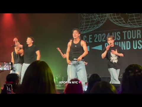 A.C.E 에이스 REWIND US TOUR IN NEW YORK 2024.07.16: My Girl (Eng Ver) + Facetime + Down [fancam 직캠]