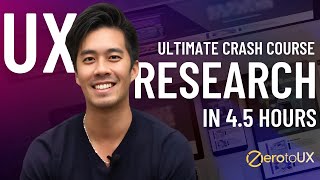 POV: You Found the ULTIMATE UX Research Crash Course (4.5 hours)