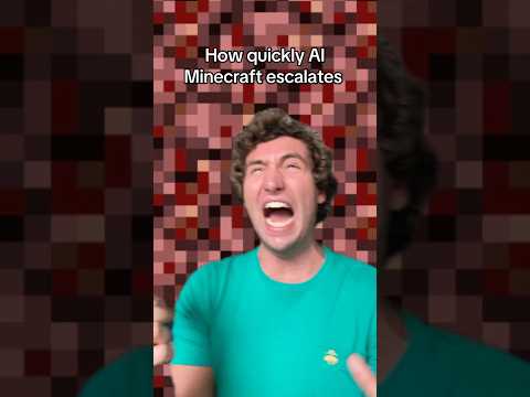 How Quickly AI Minecraft Escalates