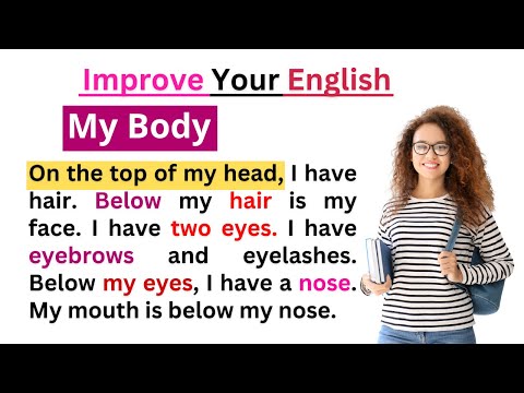 My Body | Learning English Speaking | English Speaking Practice | Level 1 | Free English Listening