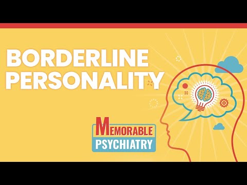 Borderline Personality Disorder Mnemonics (Memorable Psychiatry Lecture)