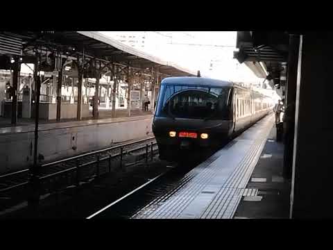 381系　特急やくも　パノラマ編成　岡山駅到着